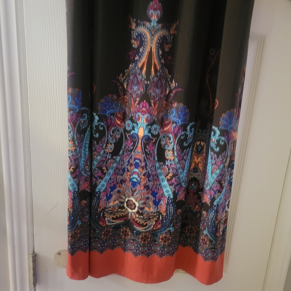 2x maxi dress boho print beautiful flowy. - Picture 4 of 7